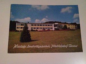 Immagine del venditore per AK. Friedrichsdorf/Taunus. Hessische Landvolkschule. venduto da ABC Versand e.K.