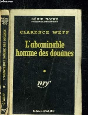 Image du vendeur pour L ABOMINABLE HOMME DES DOUANES - COLLECTION SERIE NOIRE 456 mis en vente par Le-Livre