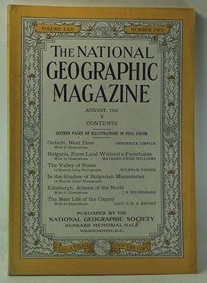 Imagen del vendedor de The National Geographic Magazine, Volume 62, Number 2 (August, 1932) a la venta por Cat's Cradle Books