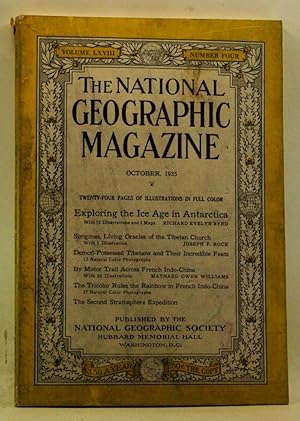 Seller image for The National Geographic Magazine, Volume 68, Number 4 (October 1935) for sale by Cat's Cradle Books