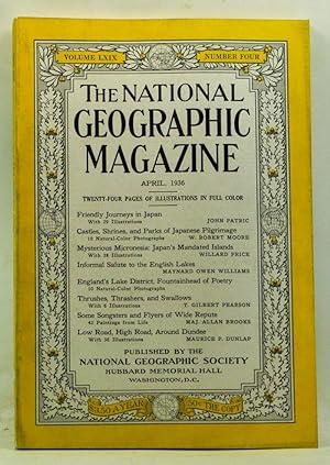 Imagen del vendedor de The National Geographic Magazine, Volume 69, Number 4 (April 1936) a la venta por Cat's Cradle Books