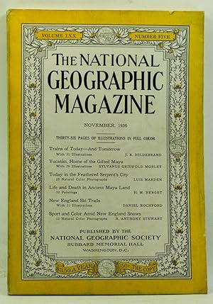 Bild des Verkufers fr The National Geographic Magazine, Volume 70, Number 5 (November 1936) zum Verkauf von Cat's Cradle Books