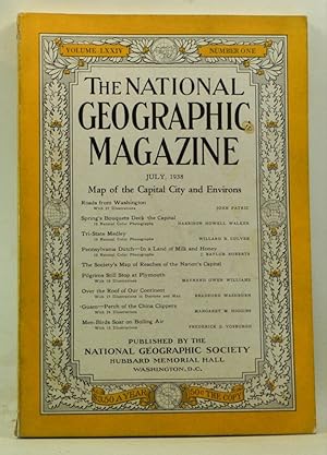 Imagen del vendedor de The National Geographic Magazine, Volume 74, Number 1 (July 1938) a la venta por Cat's Cradle Books