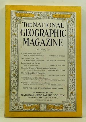 Imagen del vendedor de The National Geographic Magazine, Volume 74, Number 4 (October 1938) a la venta por Cat's Cradle Books