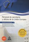 Personal de secretaría y oficina de la Unión Europea. Prueba de preselección: Test de Razonamient...