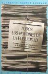 Seller image for Todos los nombres de la publicidad for sale by AG Library