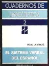Seller image for Sistema verbal del espaol, el for sale by AG Library