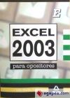 EXCEL 2003 PARA OPOSITORES