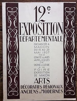 Exposition départementale de Macon du 15 au 20 mai 1937. Catalogue.
