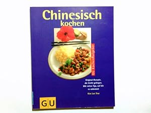 Immagine del venditore per Chinesisch kochen : Original-Rezepte, die leicht gelingen ; mit vielen Tips, auf die es ankommt ; jedes Rezept in Farbe. Kim Lan Thai. [Fotos: Odette Teubner .] / GU-Kchen-Ratgeber venduto da Antiquariat Buchhandel Daniel Viertel