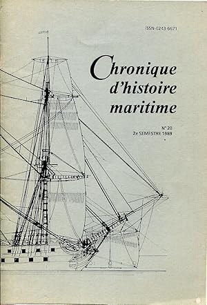 Image du vendeur pour Chronique d'histoire maritime N 20 mis en vente par Sylvain Par