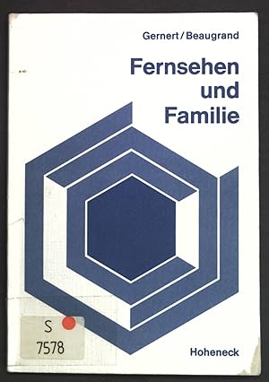 Bild des Verkufers fr Fernsehen und Familie als gesellschaftliches Problem. zum Verkauf von books4less (Versandantiquariat Petra Gros GmbH & Co. KG)