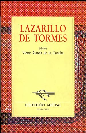 Imagen del vendedor de LAZARILLO DE TORMES a la venta por Libreria 7 Soles