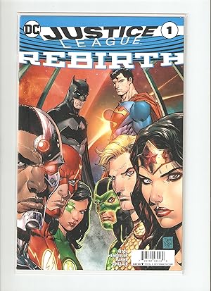 Justice League Rebirth #1 Walmart Variant
