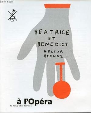 Immagine del venditore per OPERA DE NANCY ET DE LORRAINE - BEATRICE ET BENEDICT / HECTOR BERLIOZ venduto da Le-Livre