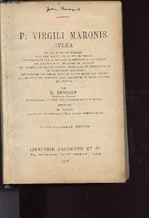 Immagine del venditore per P. VIRGILI MARONIS OPERA venduto da Le-Livre