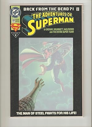 Adventures of Superman #500 3D Cover