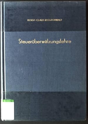 Bild des Verkufers fr Steuerberwlzungslehre, Theoretische und empirische Verteilung von Abgaben und Kosten Volkswirtschaftliche Schriften, Heft 35 zum Verkauf von books4less (Versandantiquariat Petra Gros GmbH & Co. KG)