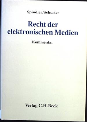 Bild des Verkufers fr Recht der elektronischen Medien : Kommentar. zum Verkauf von books4less (Versandantiquariat Petra Gros GmbH & Co. KG)