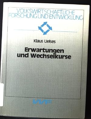 Bild des Verkufers fr Erwartungen und Wechselkurse. Volkswirtschaftliche Forschung und Entwicklung ; Bd. 53 zum Verkauf von books4less (Versandantiquariat Petra Gros GmbH & Co. KG)