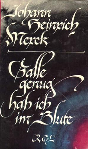 Seller image for Galle genug habe ich im Blute. for sale by Versandantiquariat Boller