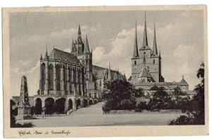 Bild des Verkufers fr 1075,Erfurt Dom um 1910 zum Verkauf von Versandhandel Lehenbauer