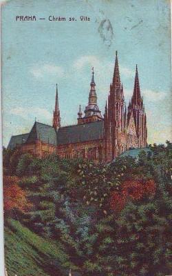 Imagen del vendedor de 6973,Praha Prag Chram sc Vita COLOR 1915 a la venta por Versandhandel Lehenbauer