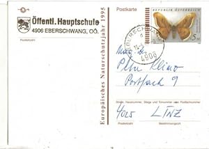Bild des Verkufers fr 15441,Postkarte Stempel HS Eberschwang zum Verkauf von Versandhandel Lehenbauer