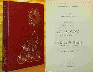 Bild des Verkufers fr MENAUD MAITRE-DRAVEUR - LE CANADA zum Verkauf von Livres 113