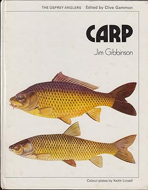 Immagine del venditore per CARP. By Jim Gibbinson. Colour plates by Keith Linsell. The Osprey Anglers Series. venduto da Coch-y-Bonddu Books Ltd