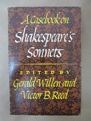 Image du vendeur pour A Casebook on Shakespeare's Sonnets mis en vente par Atlantic Bookshop