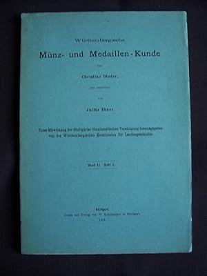 Württembergische münz- und medaillen-kunde - Band 2 Heft 2