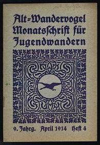 Bild des Verkufers fr Monatsschrift fr Jugendwandern, Heft 3, Mrz 1914, 9. Jahrgang. - zum Verkauf von Libresso Antiquariat, Jens Hagedorn