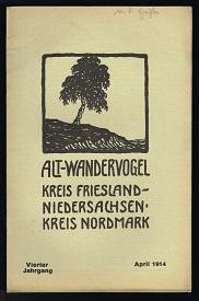 Image du vendeur pour Kreis Friesland-Niedersachsen / Kreis Nordmark, 4. Jahrgang, April 1914 [Bund fr Jugendwandern e.V.]. - mis en vente par Libresso Antiquariat, Jens Hagedorn