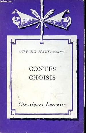Bild des Verkufers fr CONTES CHOISIS zum Verkauf von Le-Livre