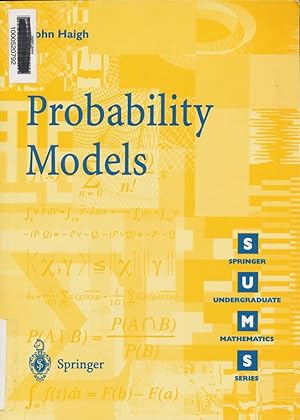 Imagen del vendedor de Probability Models a la venta por CorgiPack