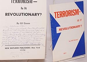 Immagine del venditore per Terrorism - is it revolutionary venduto da Bolerium Books Inc.