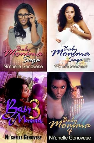 Seller image for BABY MAMA Urban Fiction Series Nichelle Genovese LARGE TRADE PAPERBACK Set 1-4 for sale by Lakeside Books