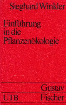 Bild des Verkufers fr Einfhrung in die Pflanzenkologie. zum Verkauf von Buchversand Joachim Neumann