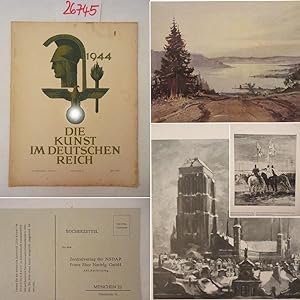 Seller image for Die Kunst im Deutschen Reich. 8.Jahrgang, Folge 5 Mai 1944, Ausgabe A * D a n z i g e r M a l e r e i for sale by Galerie fr gegenstndliche Kunst