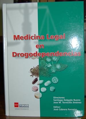 Immagine del venditore per MEDICINA LEGAL EN DROGODEPENDENCIAS venduto da Fbula Libros (Librera Jimnez-Bravo)