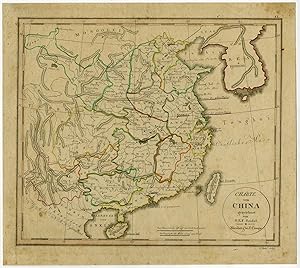 Antique Print-TOPOGRAPHY-CHINA-Seidel-Knittel-ca. 1830