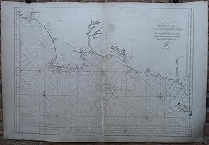 Antique Print-BRITTANY-SEA CHART-QUIMPER-HODIERNE-GROA-Jaillot-Mortier-1693