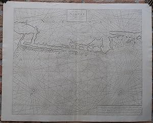 Antique Print-SEA CHART-NORWAY-TRONDHEIM-NAUTICAL-Thornton-1702