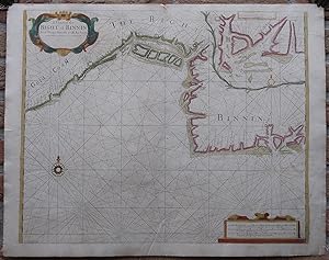 Antique Print-SEA CHART-AFRICA-GULF-GUINEA-BIGHT OF BENIN-Thronton-Lamb-1707