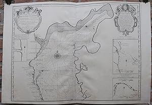 Antique Print-SEA CHART-ASTRAKHAN-CASPIAN SEA-RUSSIA-De l'Isle-c. 1720