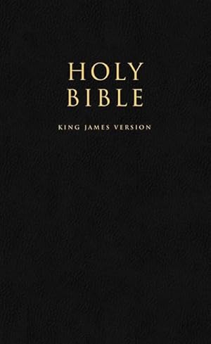 Bild des Verkufers fr The Holy Bible - King James Version (KJV) : Popular Gift & Award Black Leatherette Edition zum Verkauf von AHA-BUCH GmbH