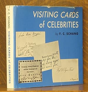 Imagen del vendedor de VISITING CARDS OF CELEBRITIES a la venta por Andre Strong Bookseller