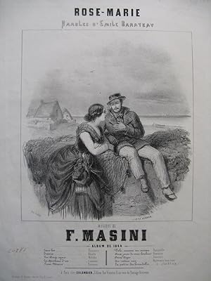 Immagine del venditore per MASINI Francesco Rose-Marie Chant Piano 1844 venduto da partitions-anciennes