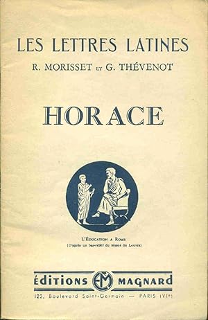 Seller image for Les Lettres Latines .Horace for sale by dansmongarage